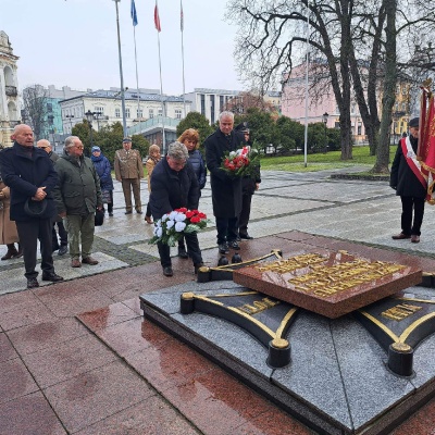 Z przebiegu uroczystości - 78 Rocznicy Wyzwolenia M. radomia